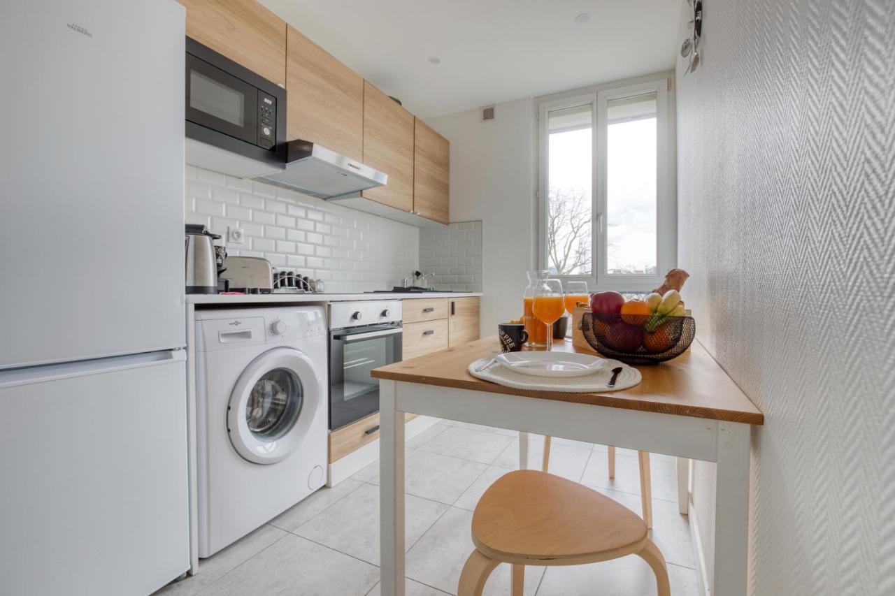 Metro 7 - Gare C - Parking Private- Easy Check-In Apartment Ivry-sur-Seine Exterior photo